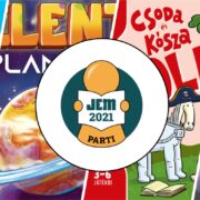 JEM Társasjáték Díj 2021 – Nevezhető Parti játékok