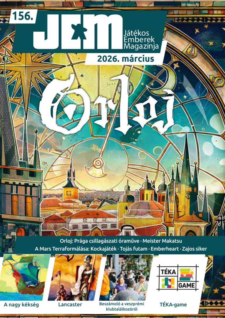 Megjelent a JEM magazin 156. száma