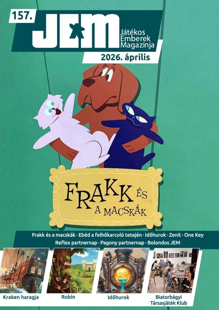 Megjelent a JEM magazin 157. száma